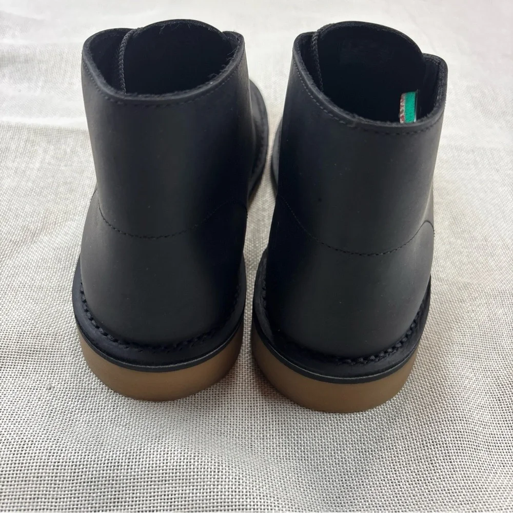 Clarks Men's Black Bushacre 3 Leather Boots Size 7M
